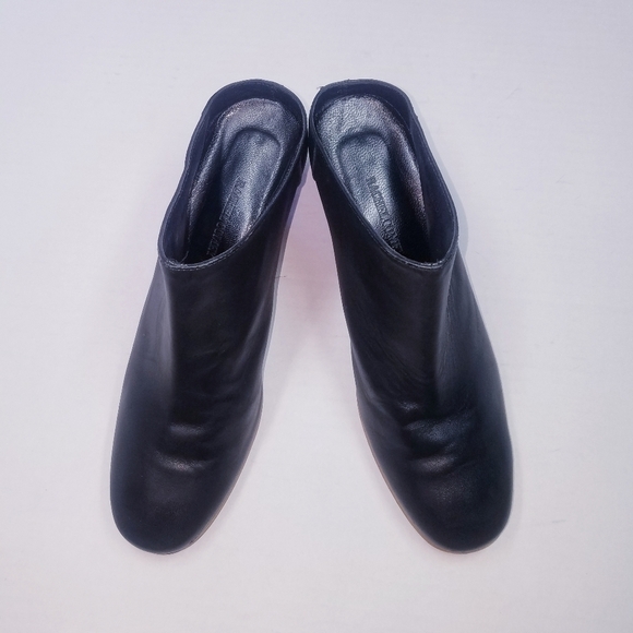 🌸 Rachel comey | Black Leather Mules, Black Natural 8‎ - Picture 5 of 9